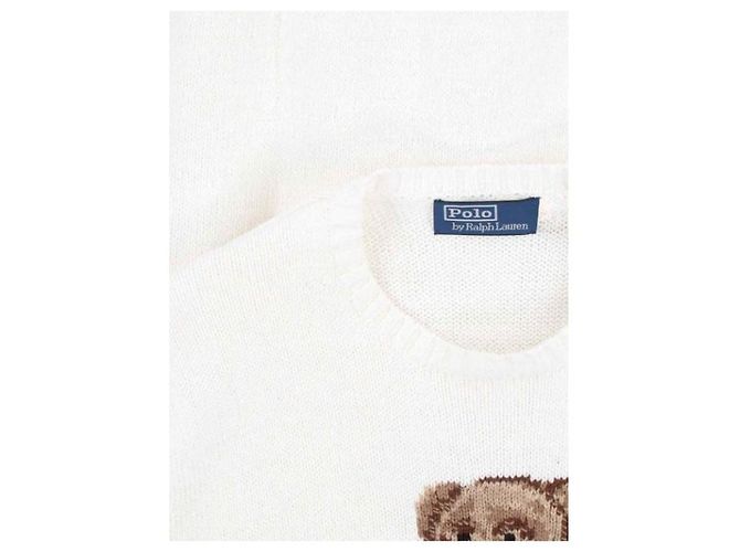 Polo Ralph Lauren Polo Bear Strickpullover Weiß - Ansicht 8
