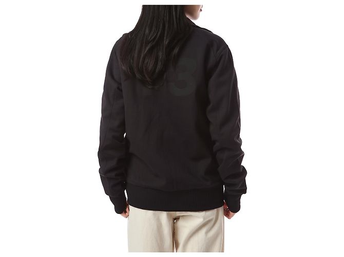 Yohji Yamamoto TRK JKT Big Logo Patch Zip-Up - vista 24