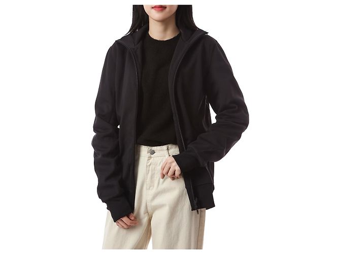 Yohji Yamamoto TRK JKT Big Logo Patch Zip-Up - vista 3