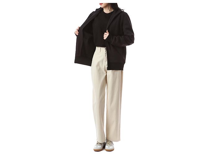 Yohji Yamamoto TRK JKT Big Logo Patch Zip-Up - vista 5