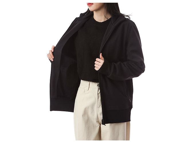 Yohji Yamamoto TRK JKT Big Logo Patch Zip-Up - vista 6