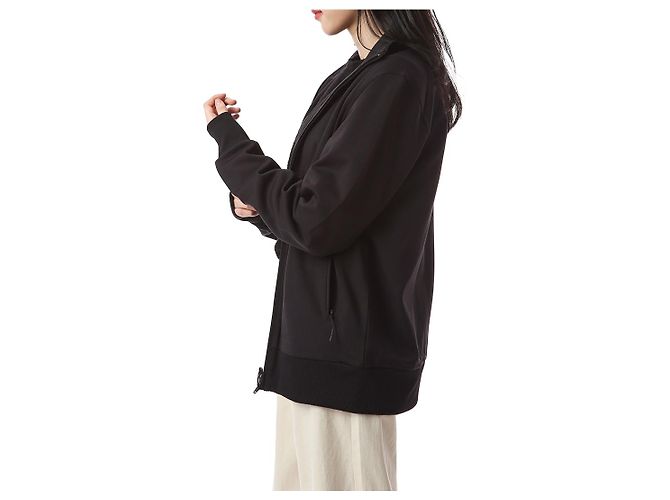 Yohji Yamamoto TRK JKT Big Logo Patch Zip-Up - vista 8