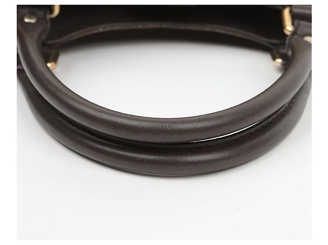 Gucci Borsa Tote Suki GG Canvas Marrone Scuro - vista 11