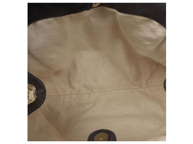 Gucci Borsa Tote Suki GG Canvas Marrone Scuro - vista 13