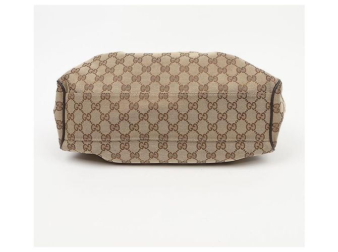 Gucci Borsa Tote Suki GG Canvas Marrone Scuro - vista 8