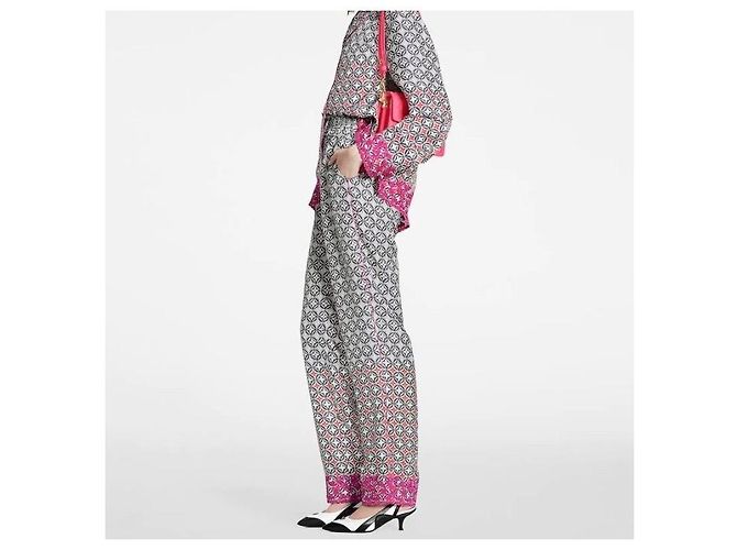 Louis Vuitton Pantalones de pijama Geometallic Flower - vista 12