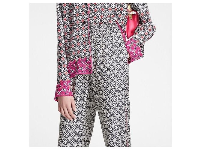 Louis Vuitton Pantalones de pijama Geometallic Flower - vista 7