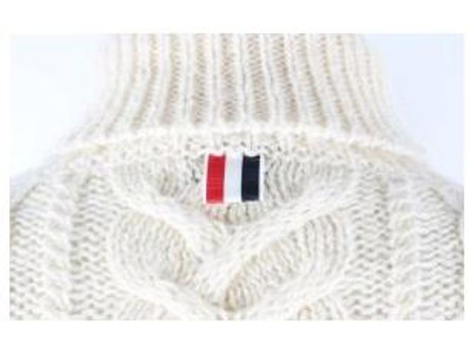 Thom Browne Cable Knit Turtleneck Sweater - view 7