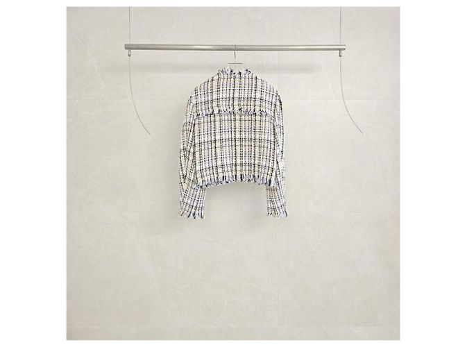 Giacca in tweed multicolore Isabel Marant - vista 3