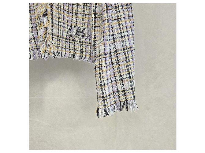 Giacca in tweed multicolore Isabel Marant - vista 6