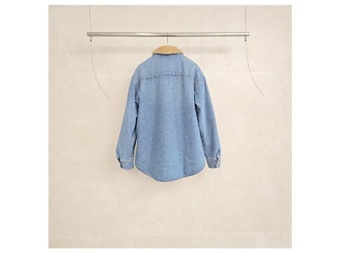 Miu Miu Bestickte Denim-Bomberjacke - Ansicht 3