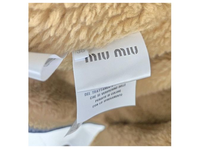 Miu Miu Bestickte Denim-Bomberjacke - Ansicht 9