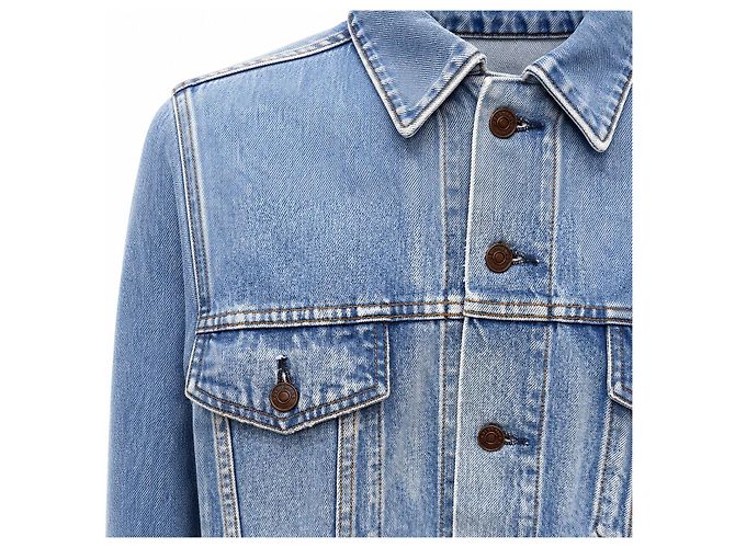 Balenciaga Wave Logo Denimjacke - Ansicht 5