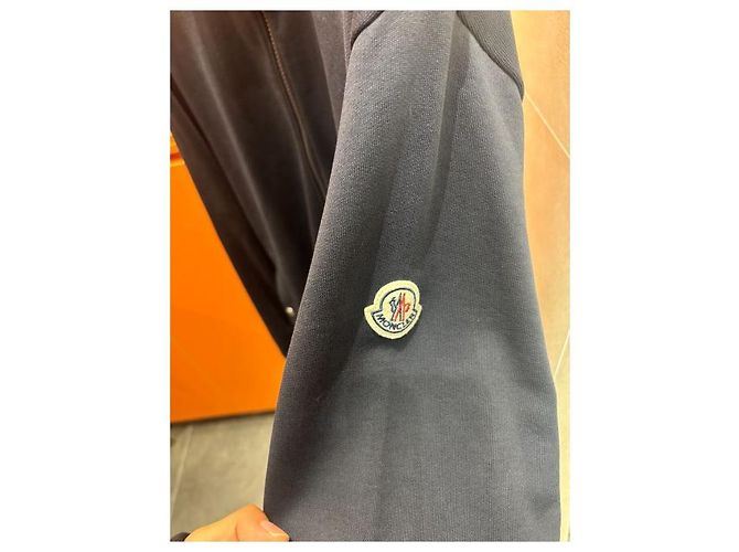 Moncler Giacca con zip Navy XXL - vista 3