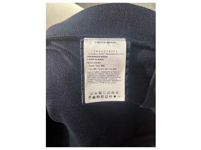 Moncler Giacca con zip Navy XXL - vista 5