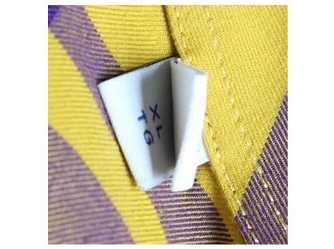 Burberry Camicia a quadri in cotone Yellow XL - vista 17