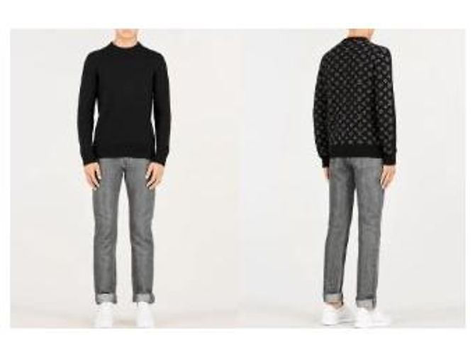 Louis Vuitton Cashmere Half and Half Strick - Ansicht 8