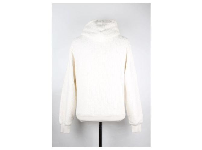 Dior Sudadera con capucha Oblique Terry Jacquard White XXS - vista 5