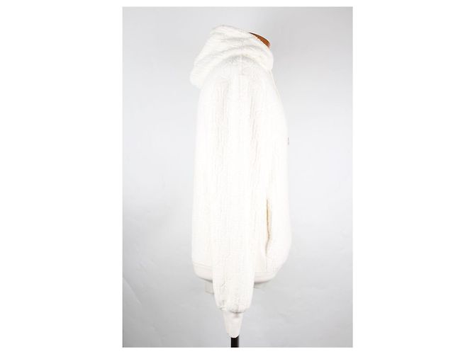 Dior Sudadera con capucha Oblique Terry Jacquard White XXS - vista 6