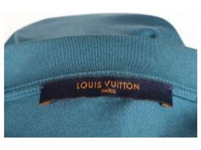Louis Vuitton Monogram Gradient Kurzarm T-Shirt Turquoise XXL - Ansicht 6