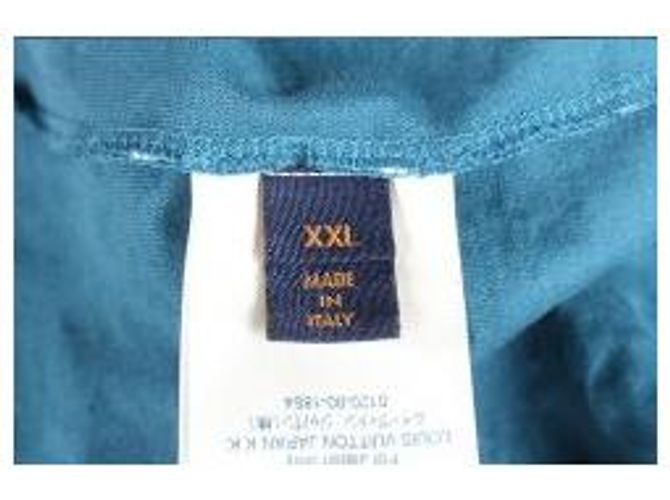 Louis Vuitton Monogram Gradient Kurzarm T-Shirt Turquoise XXL - Ansicht 7