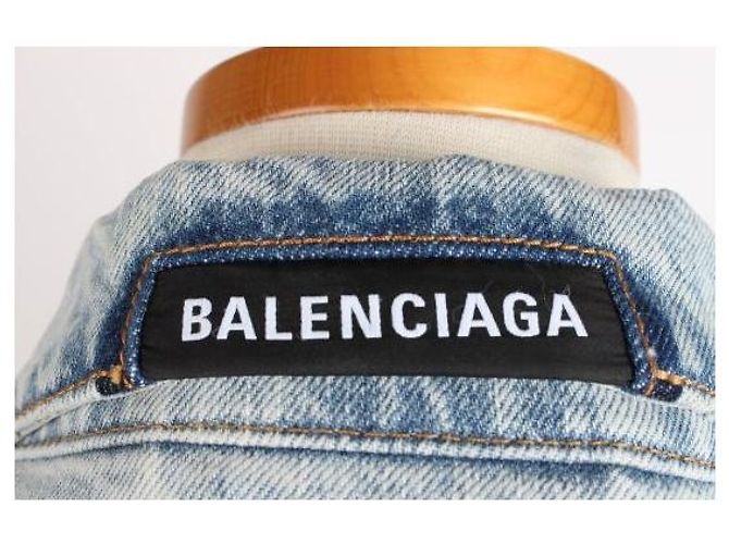 Balenciaga Oversized Denim Jacket (Size - view 6