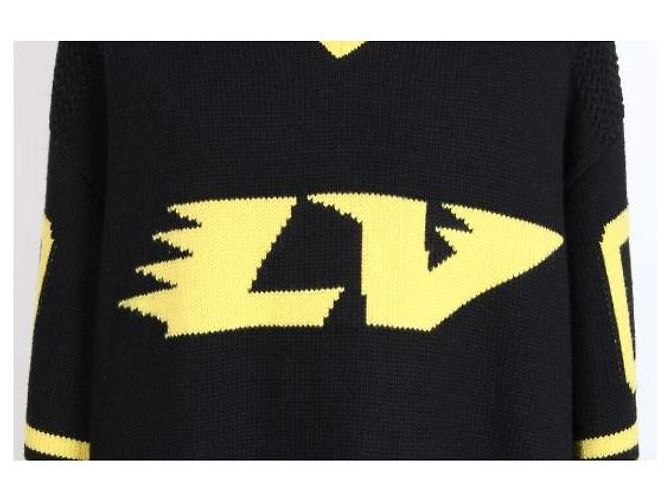 Louis Vuitton Intarsia Football V-Ausschnitt Strickpullover XL - Ansicht 6