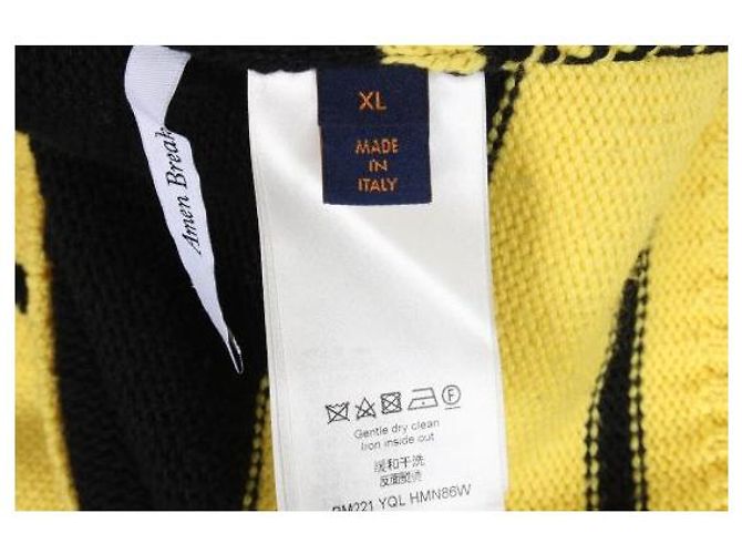 Louis Vuitton Intarsia Football V-Ausschnitt Strickpullover XL - Ansicht 9