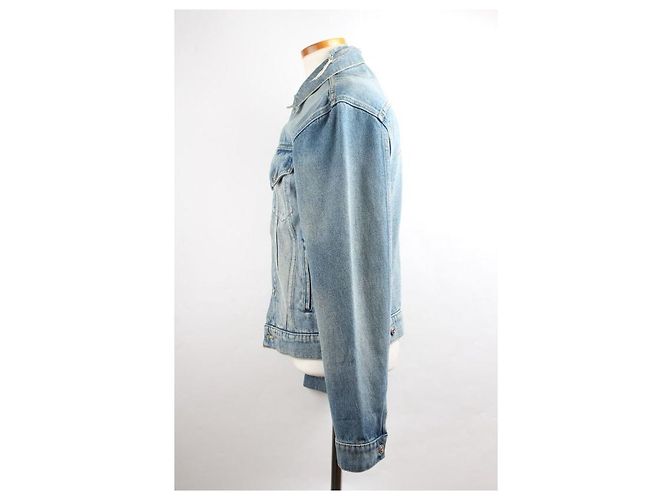 Balenciaga Wave Logo Denimjacke - Ansicht 2