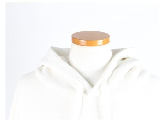 Gucci Kapuzenpullover aus Baumwolljersey Off White - Ansicht 5