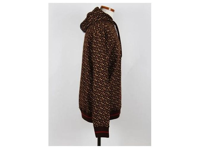 Burberry Felpa con cappuccio Stripe Monogram - vista 5