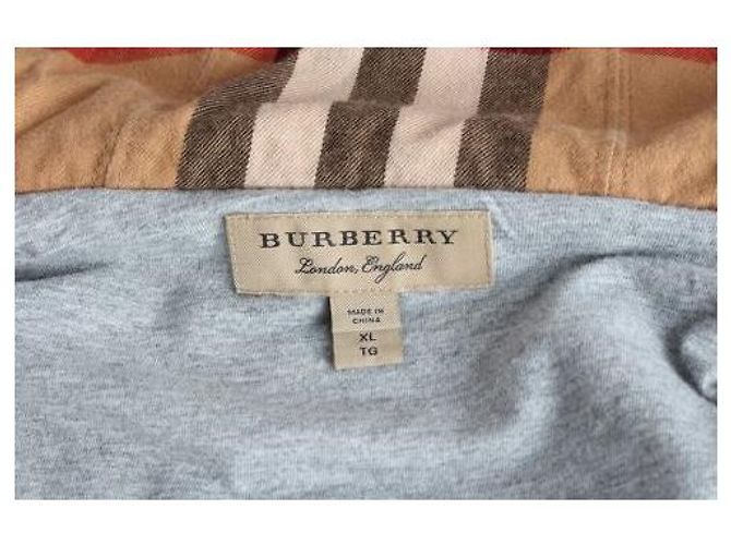 Burberry Kapuzenpullover mit Reißverschluss und besticktem Logo XL - Ansicht 8