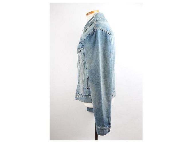 Balenciaga Wave Logo Denimjacke (SKU - Ansicht 2