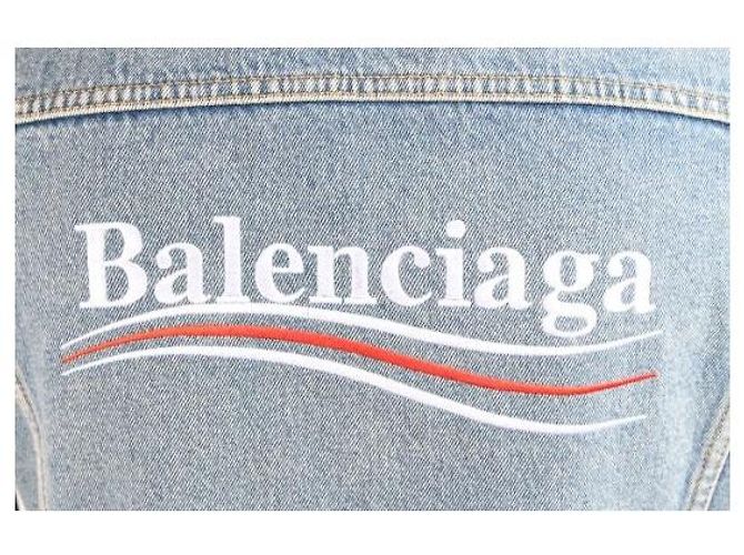 Balenciaga Wave Logo Denimjacke (SKU - Ansicht 5