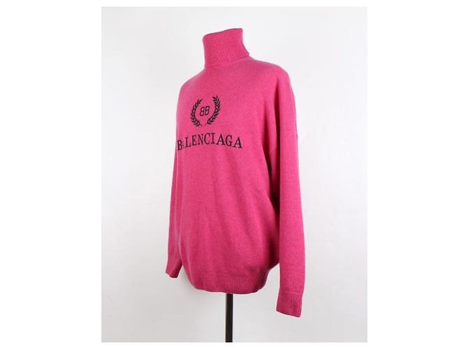 Balenciaga Laurel Logo Rollkragenstrick - Ansicht 2