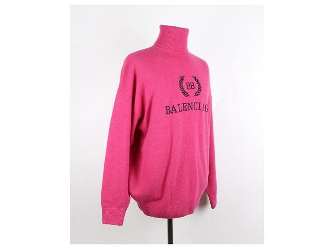 Balenciaga Laurel Logo Rollkragenstrick - Ansicht 6