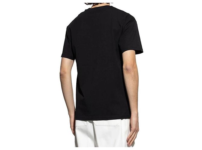 Givenchy T-shirt a maniche corte in cotone nero - vista 4