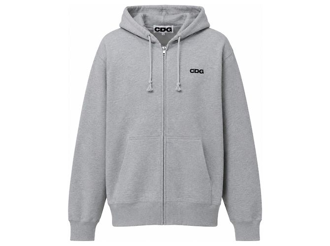 Comme Des Garcons Classic Back Logo Kapuzenjacke mit Reißverschluss - Ansicht 6