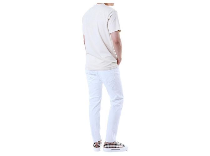 Philipp Plein Rundes T-Shirt mit Velours-Monogramm-Patch - Ansicht 20