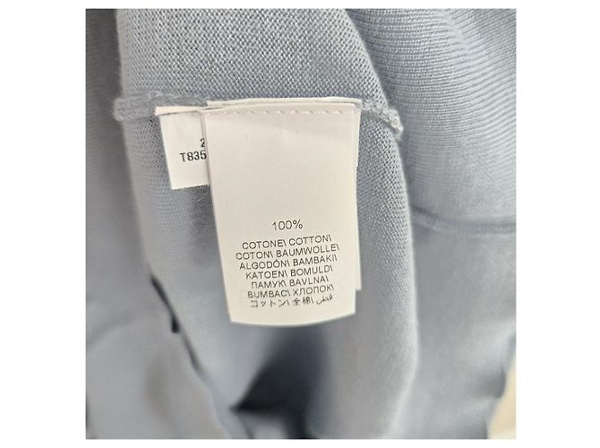 Brunello Cucinelli Strickpullover mit Rundhalsausschnitt Hellblau - Ansicht 7