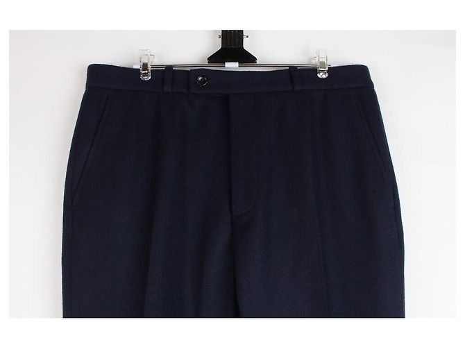 Gucci Classic Backpatch Wool Men's Slacks Pants - view 10