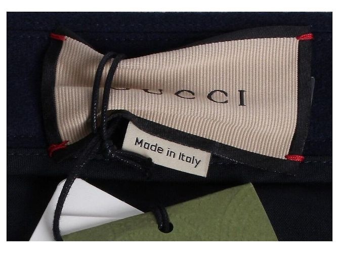 Gucci Classic Backpatch Wool Men's Slacks Pants - view 13