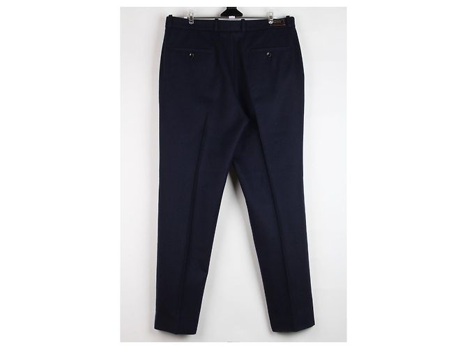 Gucci Classic Backpatch Wool Men's Slacks Pants - view 2