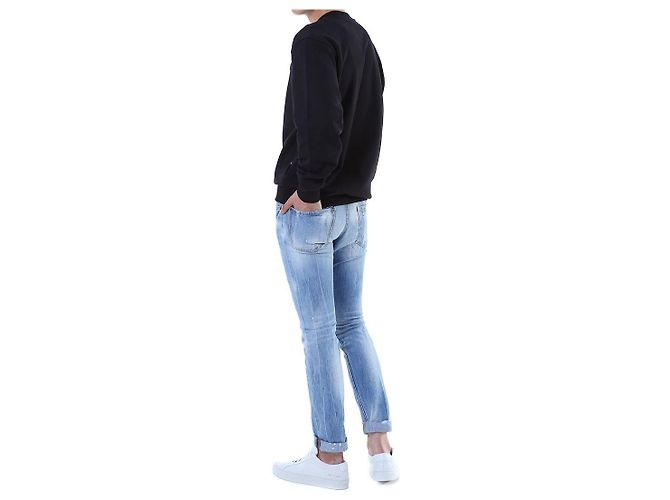 Philipp Plein Steel Ladder Patch Sweatshirt (Black) - Ansicht 15