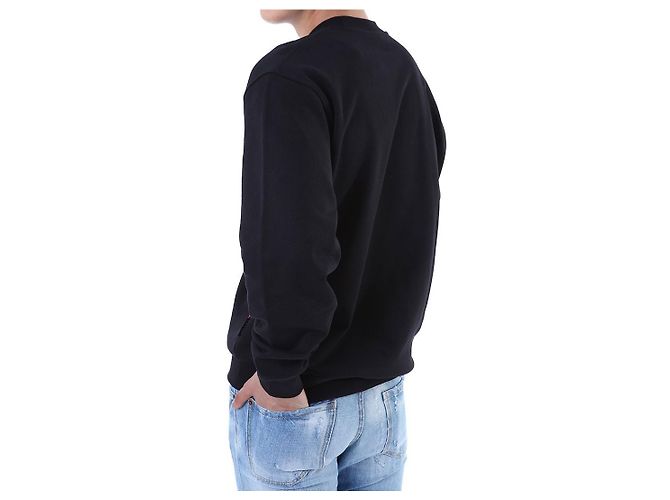 Philipp Plein Steel Ladder Patch Sweatshirt (Black) - Ansicht 16