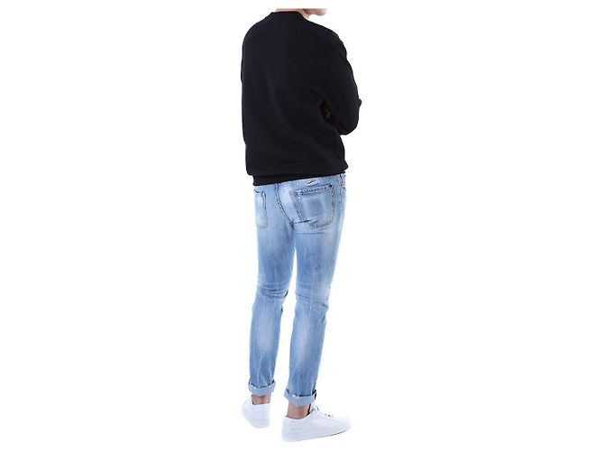 Philipp Plein Steel Ladder Patch Sweatshirt (Black) - Ansicht 18