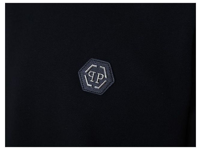 Philipp Plein Steel Ladder Patch Sweatshirt (Black) - Ansicht 24
