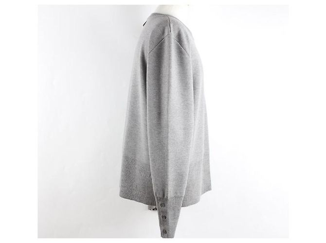 Thom Browne Diagonal Armband Milano Stitch Knit Gray - Ansicht 6