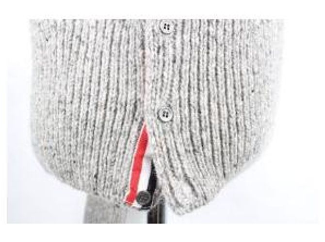 Thom Browne Zopfstrickpullover Grau - Ansicht 8