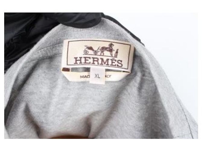 Hermès Equestrian T-Shirt mit Leder-Patch XL - Ansicht 6
